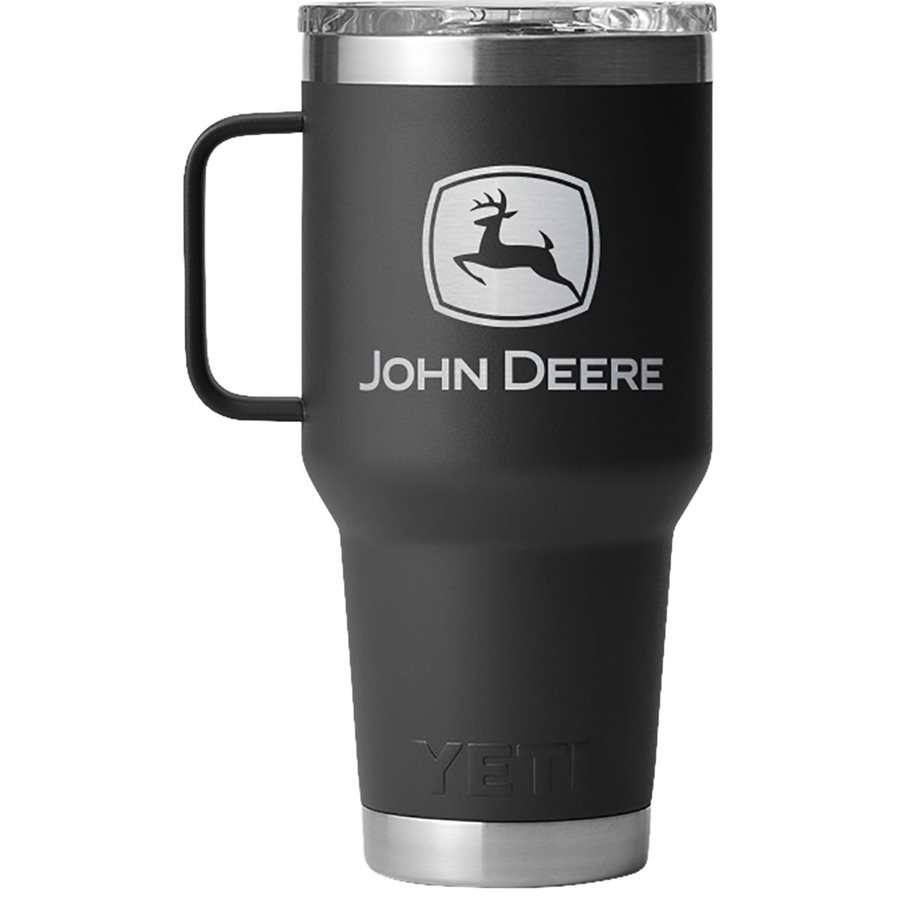 John Deere 30 oz Yeti Black Tumbler - LP84343