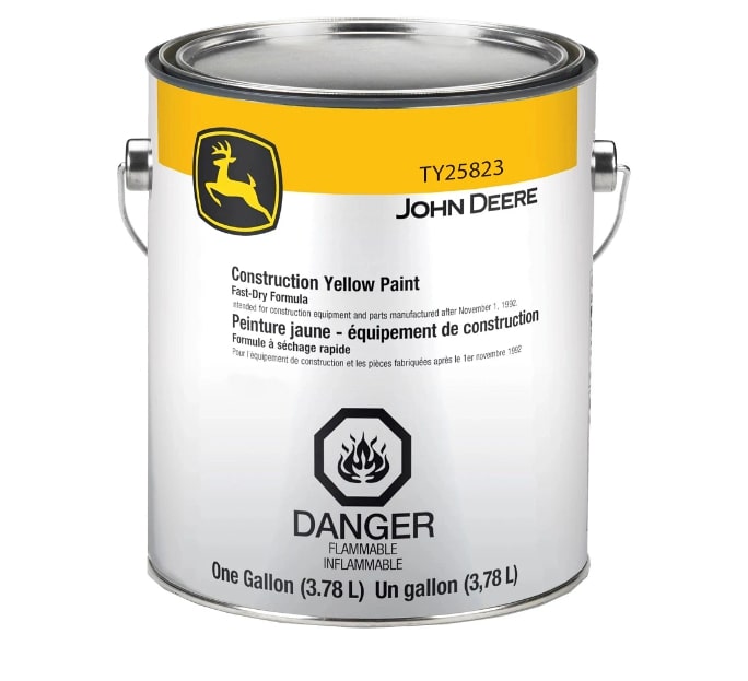 John Deere Flat Black Spray Paint TY25631 - Green Farm Parts