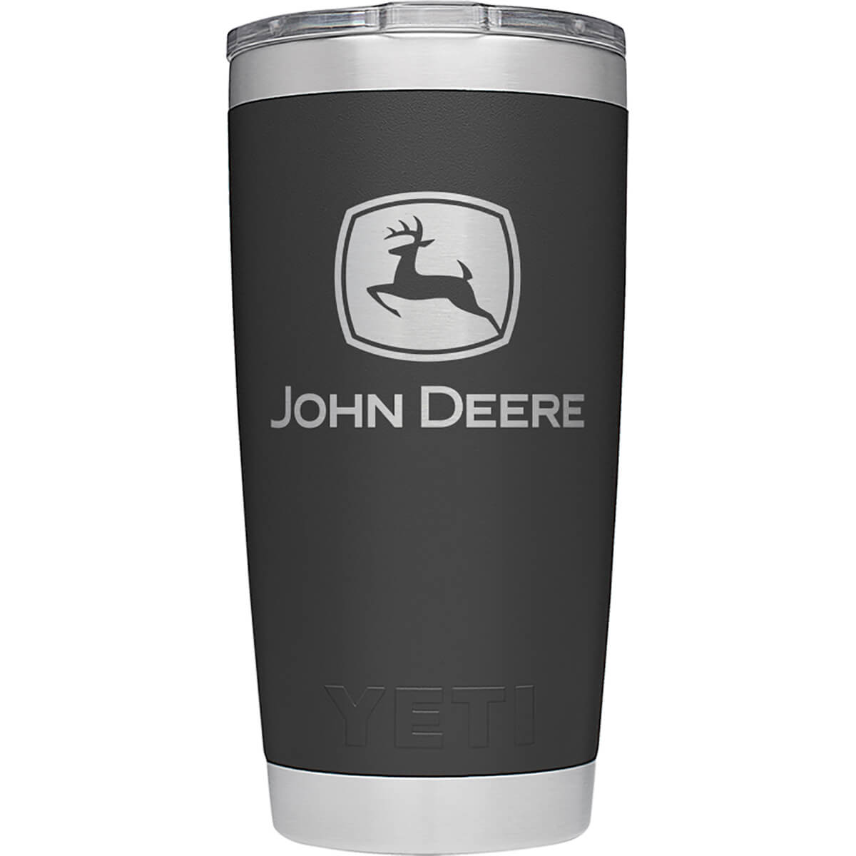 John Deere 10 oz Yeti Black Tumbler - LP84356